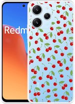 Cazy Hoesje geschikt voor Xiaomi Redmi 12 4G Kersen