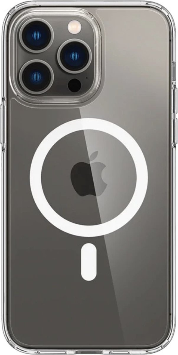 Transparant MagSafe Hoesje Voor iPhone 14 Pro - Doorzichtig - Schokbestendig - Magnetisch