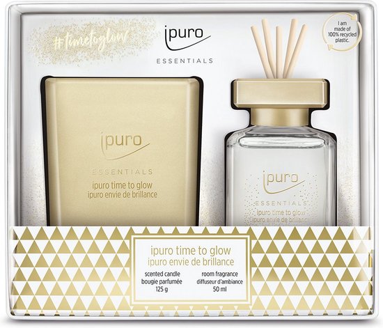 ipuro EXCLUSIVE IFC1460 diffuseur aromatique Flacon de parfum Or, Blanc
