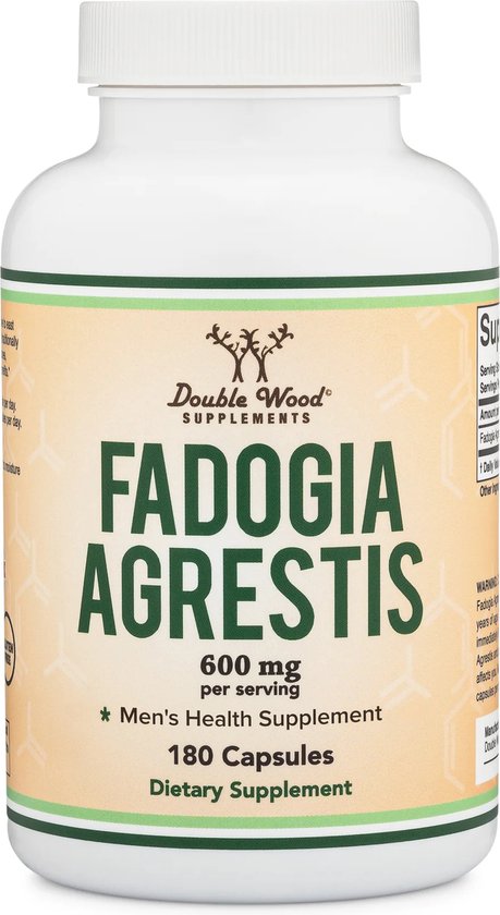 Double Wood Fadogia Agrestis - 180 vegan capsules - 300 mg - supplement