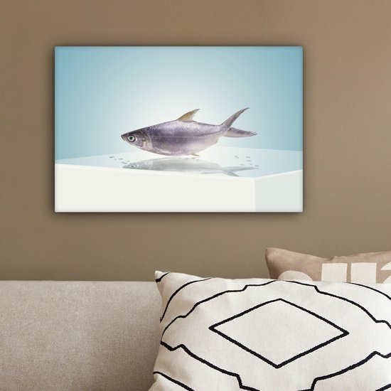 Tableau sur Toile Un Bar Brillant - 30x20 cm - Décoration murale