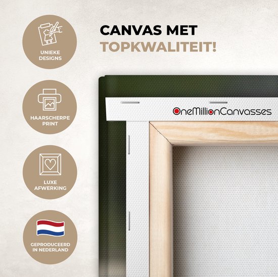 Peinture sur toile Jeune cochon d'Inde - 140x90 cm - Décoration murale