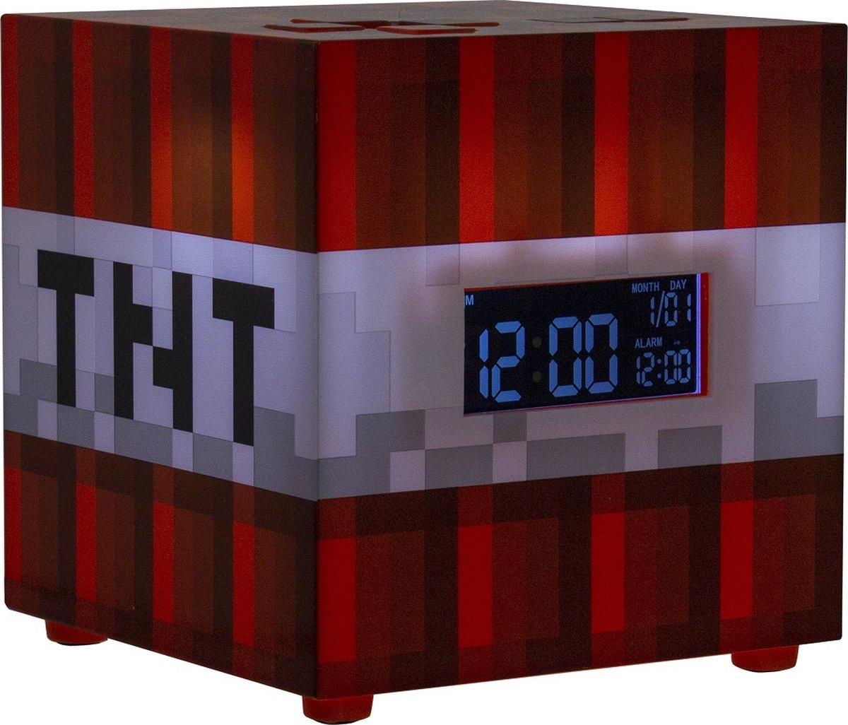 Minecraft Creeper Icon Réveil Accessoires de chambre d'enfant