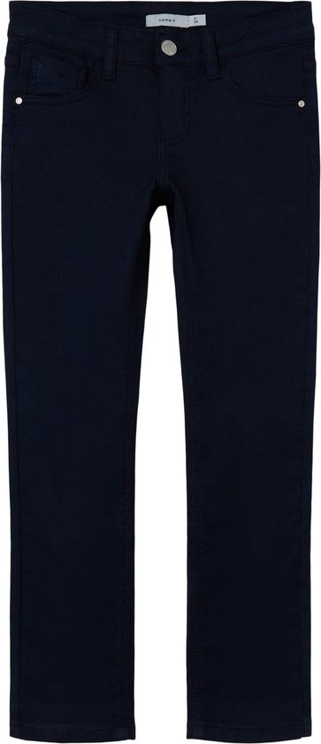Pantalon Name it filles - bleu foncé - NKFsalli slim - taille 158