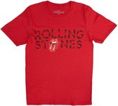 The Rolling Stones - Hackney Diamonds Shard Logo Heren T-shirt - 2XL - Rood