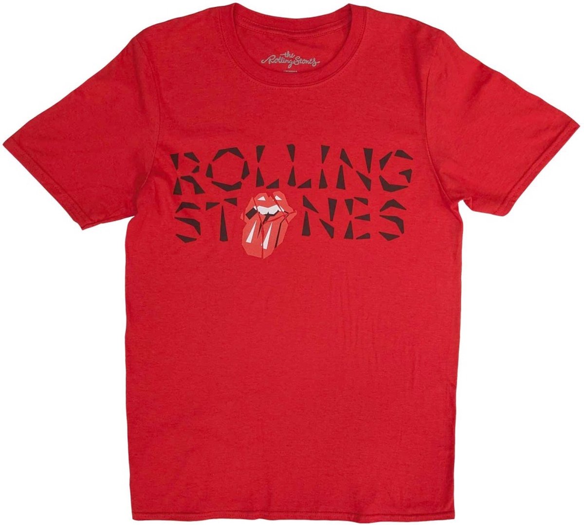 The Rolling Stones - Hackney Diamonds Shard Logo Heren T-shirt - S - Rood