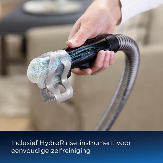 BISSELL SpotClean Plus Draagbare Vlekkenreiniger - Met Extra Lange 2.2m Slang - Tapijtreiniger voor Bank, Auto & Matras - Carpet Cleaner Apparaat - Incl. HydroRinse Zelfreiniging - Reinigingsmachine - Zetelreiniger - 3724N