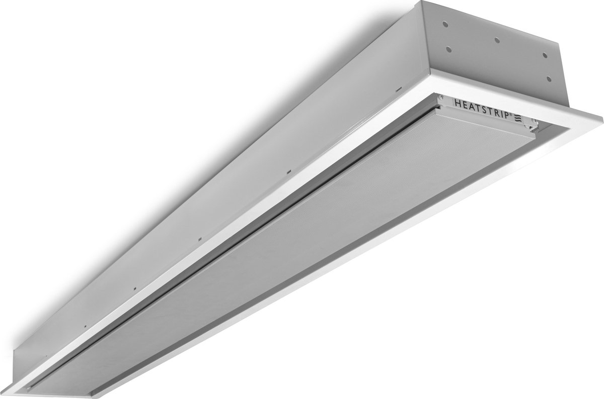 Heatstrip Inbouwframe Behuizing Flushmount Wit Voor 3600W model type Design zonder afstandsbediening