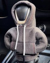 Ilso auto versnellingspook hoodie, grijs, pookknop, stofkap, decoratie