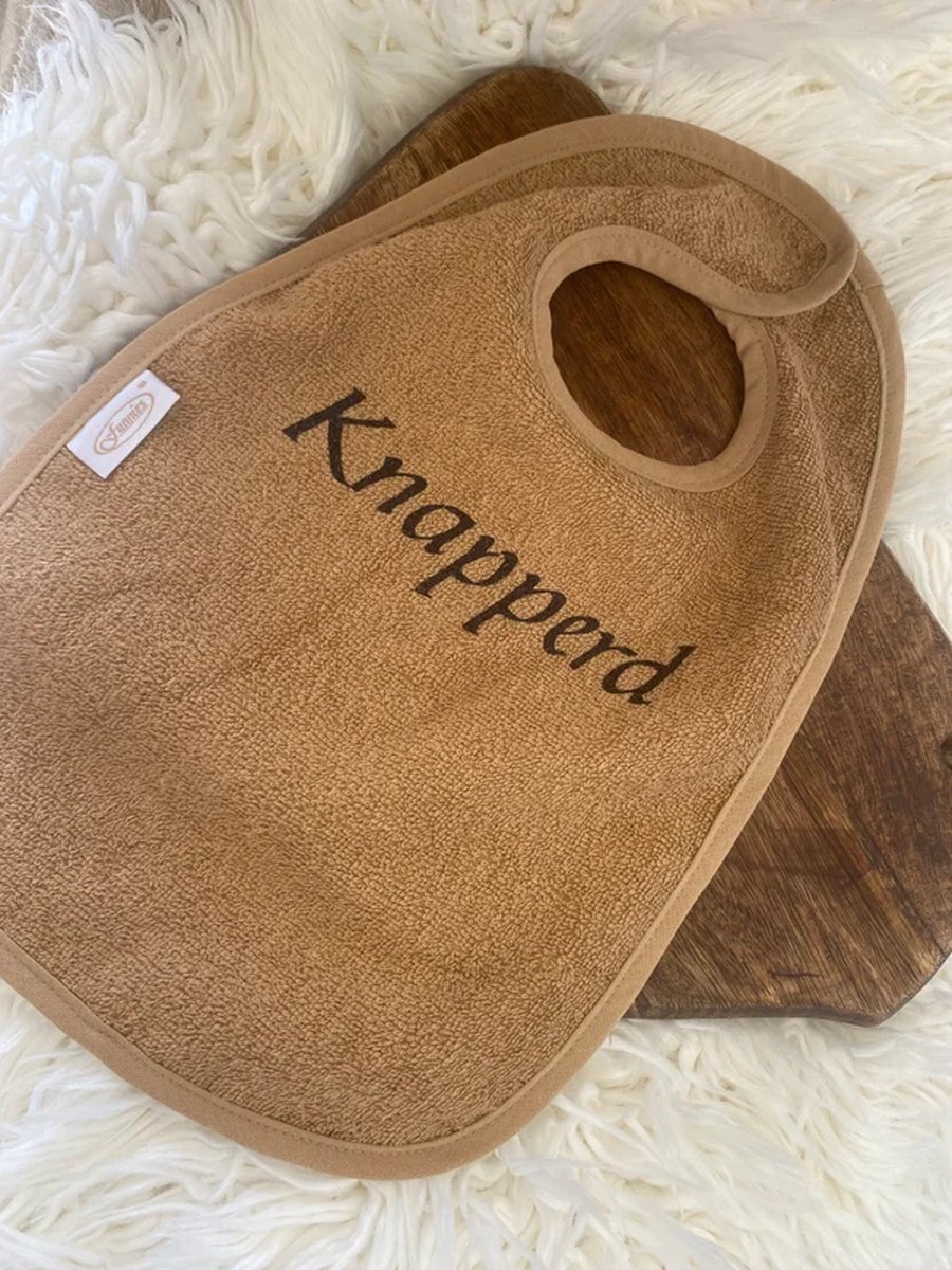 Goedkoopste baby - peuter - slab - met tekst - kraamcadeau - cadeau - geboorte - feestdagen - knapperd