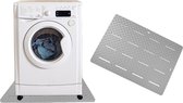 Wasmachinemat 60x85x2 cm - Anti Trillingsmat - Geluidsdempend - Antislip mat - Trillingsdemper - Wasmachine