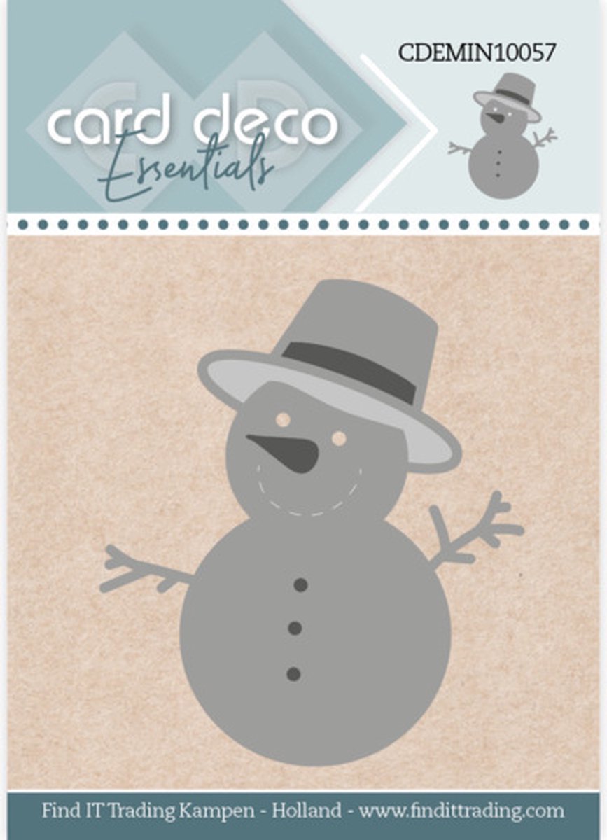 Card Deco Essentials - Mini Dies - 57 - Snowman