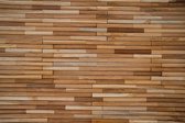 Teakea - Teak plakhout | Bamboo | Hout Wand Paneel Wand 50x20x2