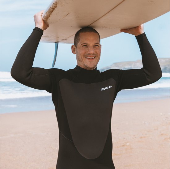 Gul Heren Response 3/2mm Gbs Rug Ritssluiting Wetsuit