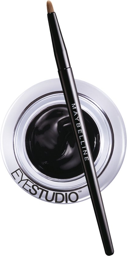 Maybelline New York - Eye Studio Gel Liner - 01 Black - Zwart - Eyeliner