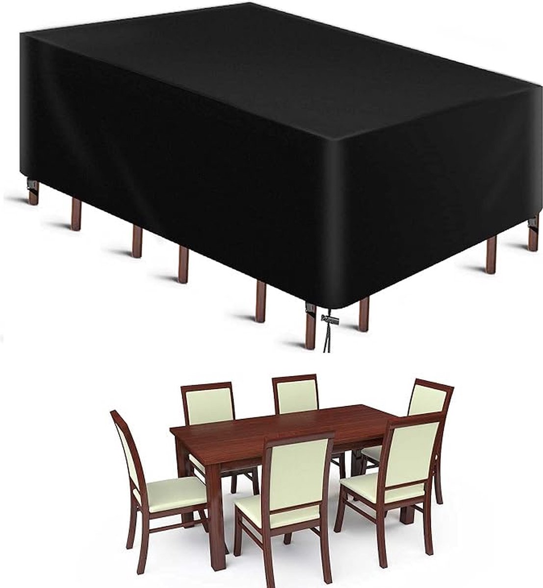 hoezen voor tuinmeubelen - Cushion covers Seat protection \ Stoelhoezen / tuintafels en meubelsets, waterdicht 242 * 162 * 100cm