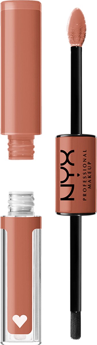 Goedkoopste Nyx Professional Makeup Shine Loud High Shine Lip Color - Goal Crusher - Glanzende Vloeibare Lippenstift - Beige
