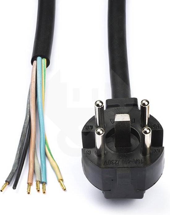 Poêle Vitrocéramique Amica ACV603B 50 cm avec câble Perilex triphasé connecté
