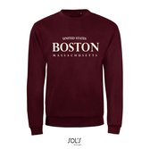 Sweatshirt 2-205 Boston Massachusetts - Drood, 4xL