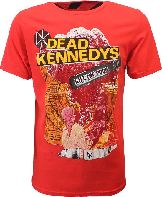 Foto: Dead kennedys kill the poor t shirt offici le merchandise xxl