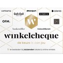 WinkelCheque Cadeaukaarten