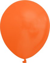 Ballonnen klein oranje 100 stuks - 5 inch
