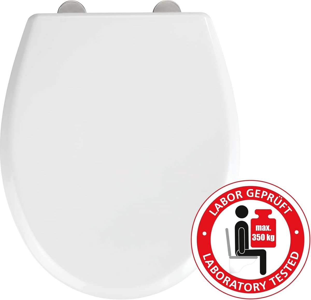 Goedkoopste closing mechanism I High quality - toiletdeksel met snelsluiting voor eenvoudige reiniging, Duroplast wc-deksel