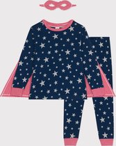 Petit Bateau Glow-in-the-dark pyjama voor kleine meisjes en jongens van katoen Jongens Pyjamaset - Meerkleurig - Maat 116