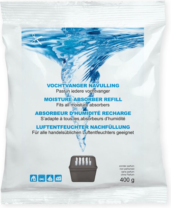 Bison Vochtvreter Neutraal 900 gram 2de navulling gratis kopen? | Vochtvreters