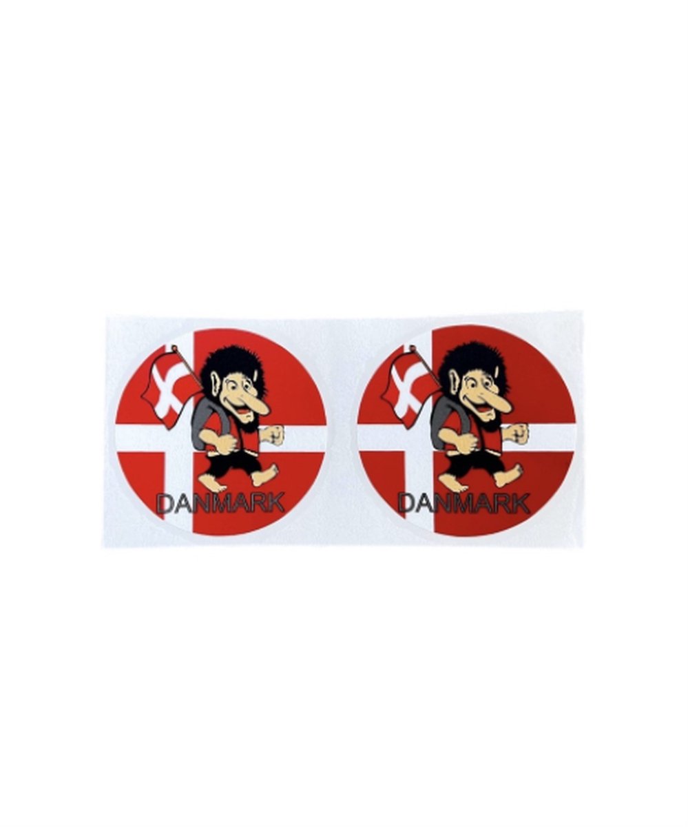 Deurtrede sticker Troll Danmark