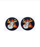 Deurtrede sticker set Moose