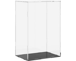 vidaXL - Displaybox - transparant - 17x12x25 - cm - acryl