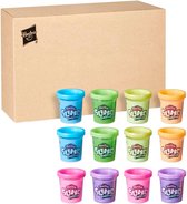 Play-Doh Slime Super Stretch Multipack de 12 pots