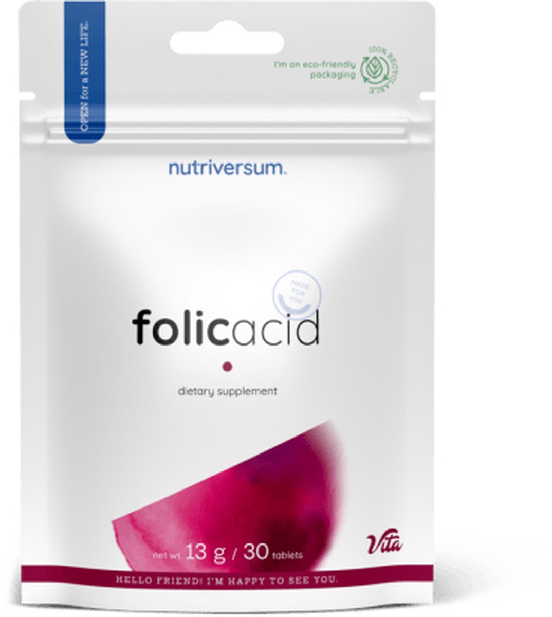 Vitaminen Nutriversum Foliumzuur Tabletten Bol