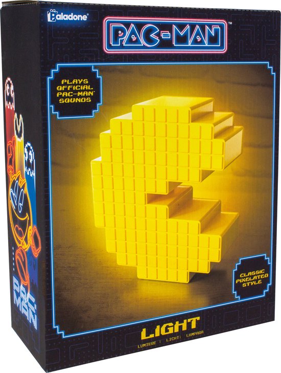 Pac Man - Pixelated Nachtlamp van Paladone — afbeelding 4