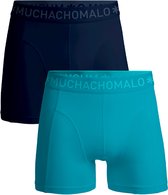 Muchachomalo Heren Boxershorts - 2 Pack - Maat L - 95% Katoen - Mannen Onderbroeken