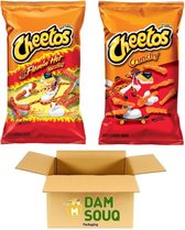 Damsouq® Mixpak Chips Cheetos Crunchy (Flamin hot + Original) (2x 226GR)