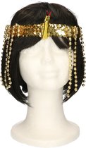 Bandeau égyptien avec perles d'or