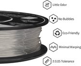 Eryone TPU Filament 1.75mm 500g Voor 3D Printer en 3D Pen Transparant