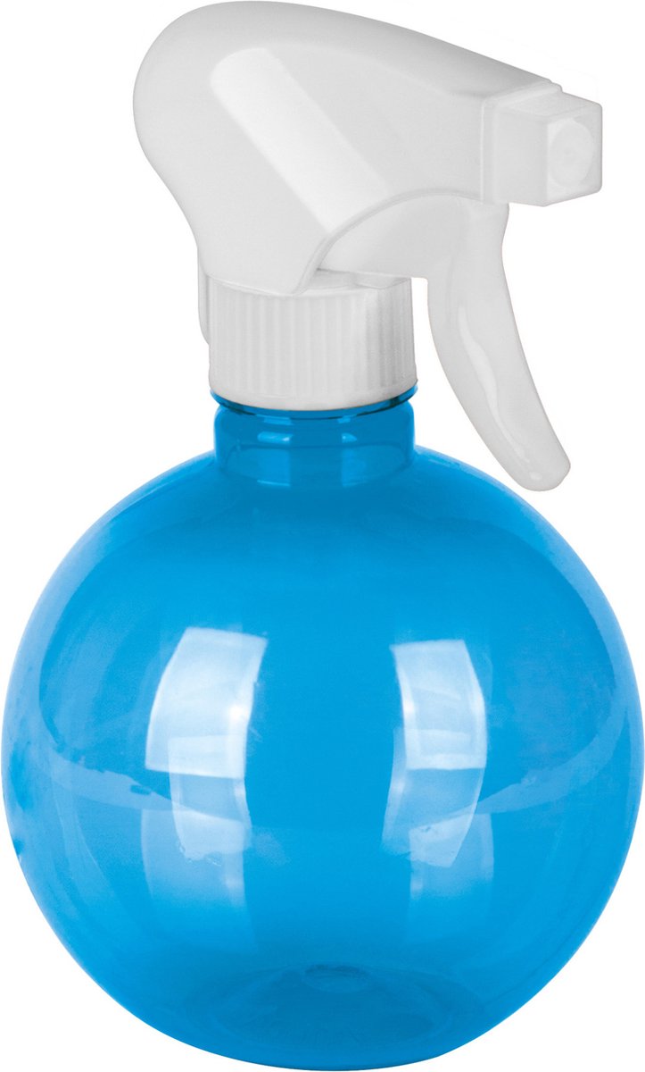 Juypal Plantenspuit/Waterverstuiver - wit/blauw - 400 ml - kunststof - sprayflacon
