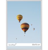 Cadre photo - SecaDesign - 50x70 cm Format photo - Argent - Cadre affiche
