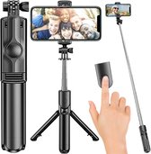 Selfie Stick - Tripod - 2 in 1 - Universeel - Bluetooth Bediening - Verstelbaar Statief - Smartphone houder - IOS & Android - Rheme