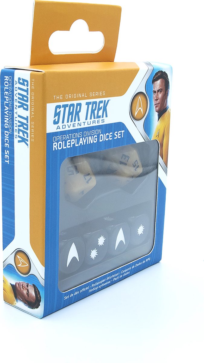 Star Trek Adventures - Operations Division Dice Set - Modiphius - RPG