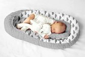 Bol.com Multifunctional Cuddly Nest Baby Nest Cocoon for Babies and Infants Cot Travel Cot 100% Cotton & Pampers Sensitive Baby ... aanbieding