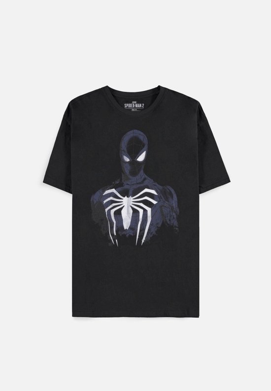 Foto: Marvel spiderman spider man 2 heren t shirt l zwart