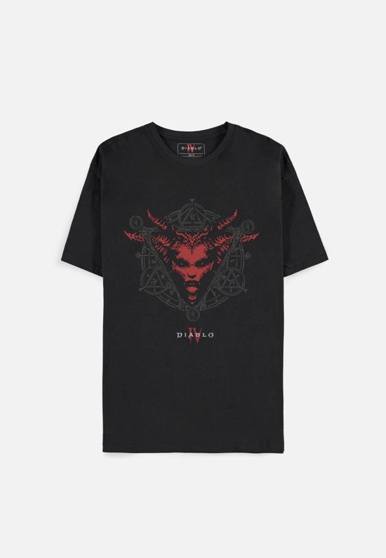 Diablo - Diablo IV - Lilith Sigil Heren T-shirt - Zwart