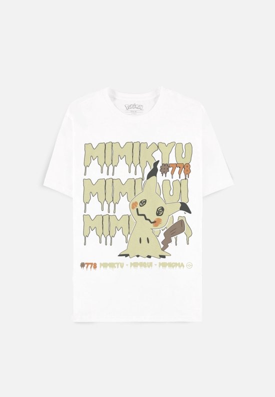 Pokémon - Mimikyu Dames T-shirt - M - Wit