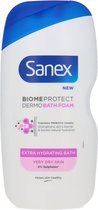Sanex Biome Protect Dermo Bain Moussant Extra Hydratant - 450 ml (pour peaux très sèches)