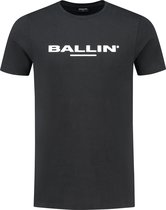 Ballin Amsterdam - Heren Regular fit T-shirts Crewneck SS - Black - Maat L