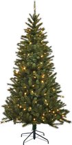 Black Box Finest Kunstkerstboom - 120LED warmwitte - H155xØ86 - Groen